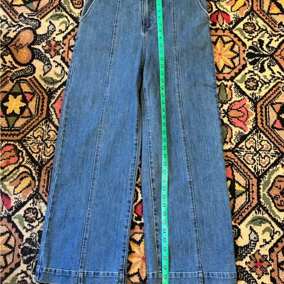 Miou Muse Denim Jumpsuit - Picture 12 of 14